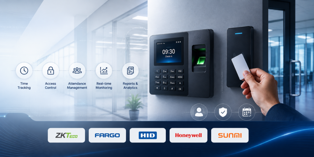 Time Attendance & Access Control — Cloud Based