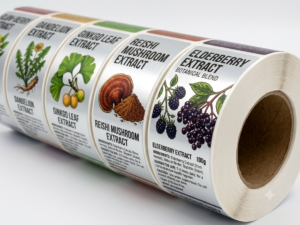 Pre Printed Custom Labels
