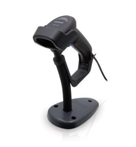 Datalogic QuickScan QD2500, 2D, Multi-IF, Digimarc, kit (USB), Handheld Scanner, 2D, Imager, Multi-interface (RS232, KBW, USB), Protection Class: IP52, Includes : Cable (USB, straight, 2 m, black), Stand (SmartStrand), Color : Black
