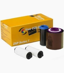 800077-740EM : Zebra Card ix Series Ribbon for ZXP 7 / YMCKO Color 250 Images