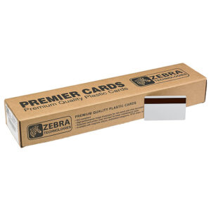 Zebra 500-Count 30 mil PVC Cards with HiCo Magnetic Stripe