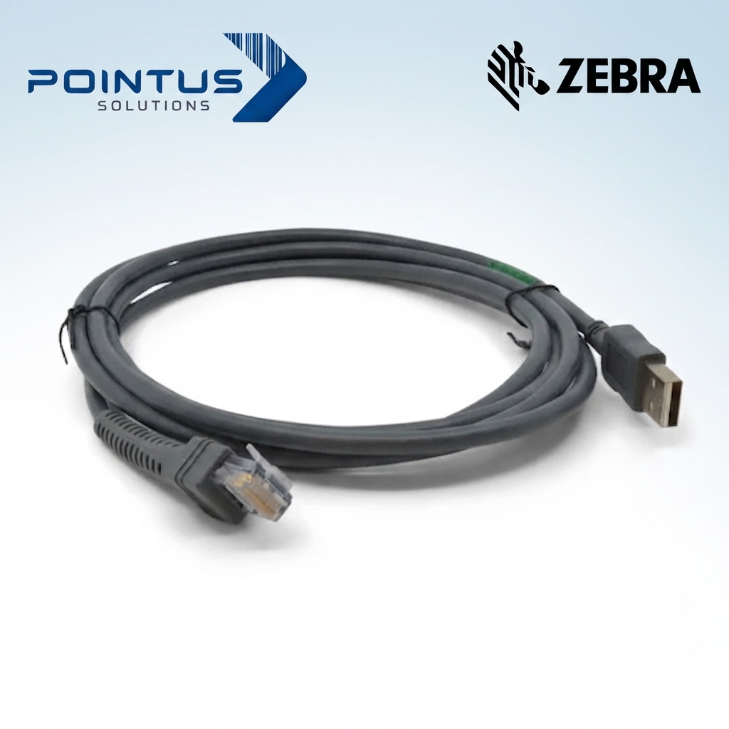 CBA-U21-S07ZBR - Shielded USB Cable: Series A Connector, 7ft. (2.1m), Straight.